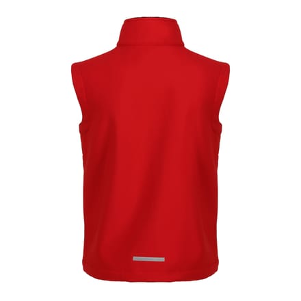 Regatta Kinder/Kids Ablaze Softshell Reflecterend Gilet (Klassiek rood/zwart)