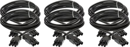 Wieland GST18I3 Koppelsnoer 2.5mm² - 1 meter – 6 stuks