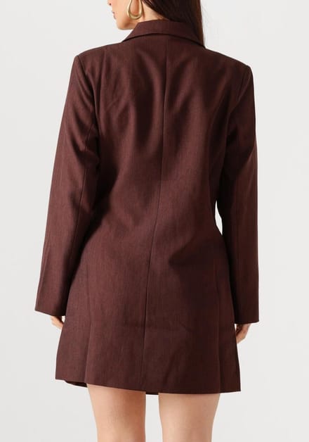 Ydence Dress April Dames - Jurk - Bruin - Maat L