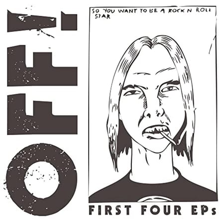 Debuutalbum van hardcore punk band met 16 tracks