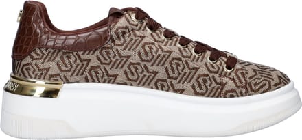 Steve Madden Glider 2 dames sneaker - Beige multi - Maat 37