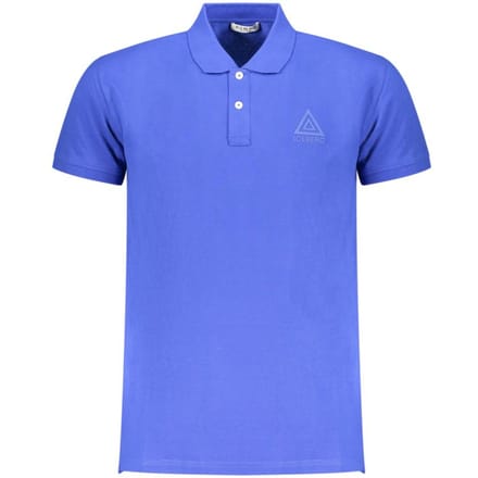 Ijsberg Driehoek Logo Blauwe Polo Shirt