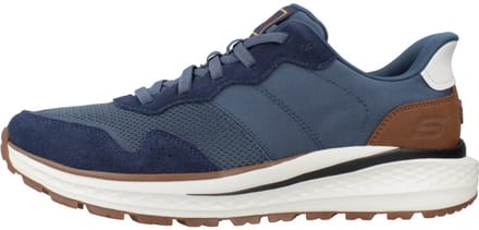 SKECHERS Heren Slip-Ins Relaxed Fit Slade Ultra Mercer Sneaker Blue