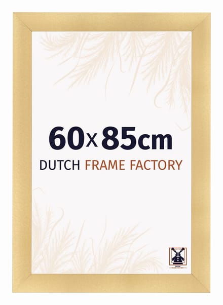 Fotolijst 60x85 cm - MDF - Goud Mat - Praag