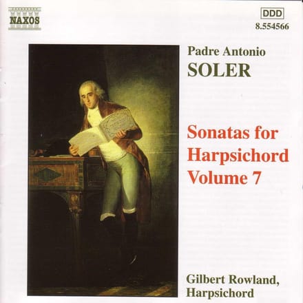 Gilbert Rowland - Soler: Harpsichord Sonatas 7 (CD)