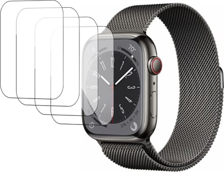 4x Geschikt voor Apple Watch 1/2/3 38mm Screenprotector - Folie Screen Protector Geschikt voor Apple Watch 1/2/3 38mm