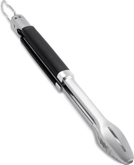 Merkloze Grilltang Precision - RVS met Antislip Grip