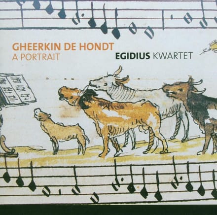 Egidius Kwartet - De Hondt: A Portrait (CD)