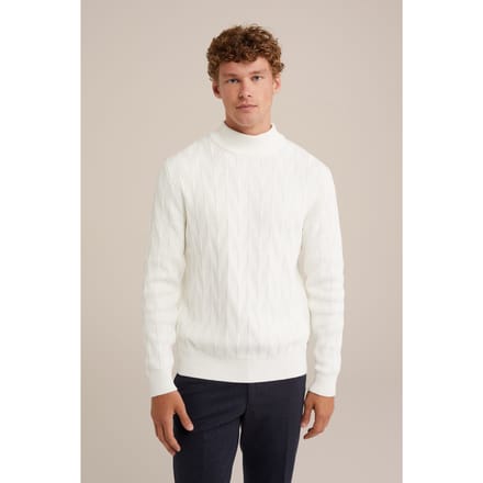 WE Fashion Pullover White Taglia: 3XL | Dolcevita Outlet | Uomo | Bianco