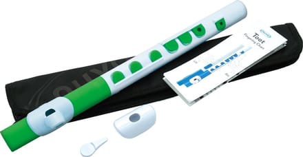 Nuvo TooT dwarsfluit voor Kids Groen | Professionele starters dwarsfluit voor kinderen