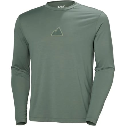 Helly Hansen Skog Graphic Tee T-shirt Met Lange Mouwen Grijs XL Man