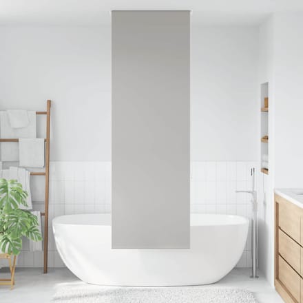 vidaXL - Doucherolgordijn - 80x240 - cm - stofbreedte - 76 - cm