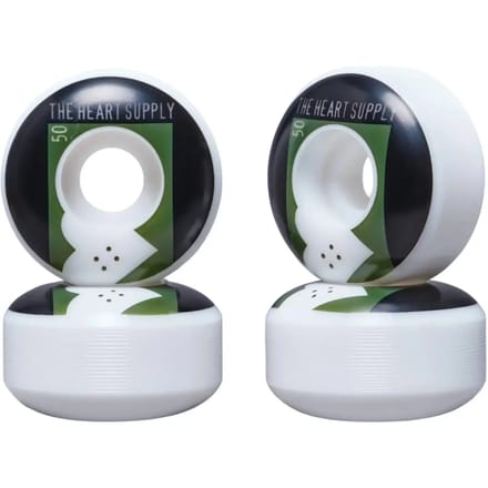 Set centrano skateboardwielen Heart Supply Clean Heart 99A (x4)