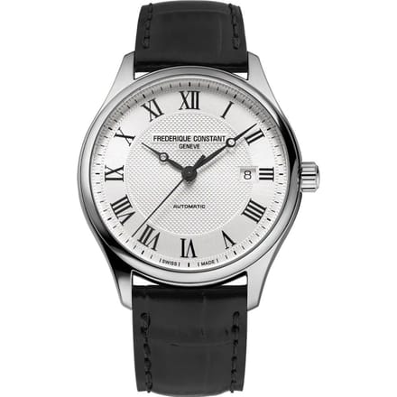 Frédérique Constant Classics FC-303MC5B6 Horloge - Leer - Zwart - Ø 40 mm