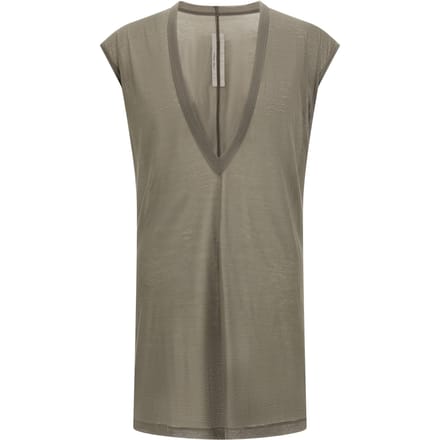 Rick Owens Grijze Katoenen T-shirt
