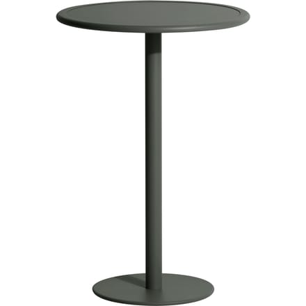 Petite Friture Week-End High Table - flessengroen - rond