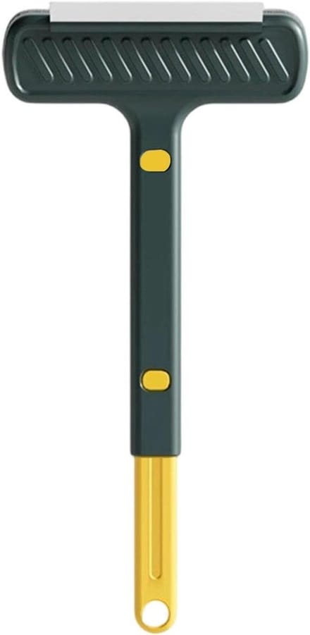 Combi Borstel - Raamreiniger - Ramen Schoonmaken - Dubbele Functie - 40 cm - Groen
