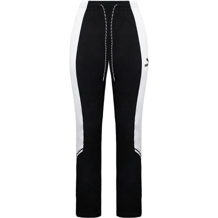 Puma Logo Heren Zwart/Wit Track Broek