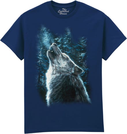 Moonlight Wolf The Coloured House T-shirt M