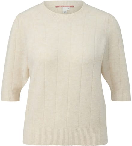 Q/S designed by - Dames pull - Maat S - Vrouwen - ZWART - polyester