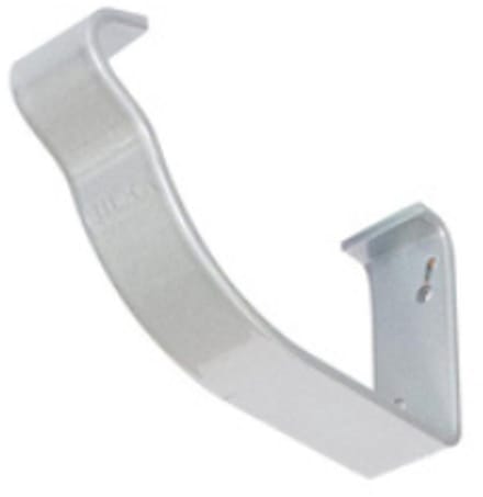 Bilka korte dakgootbeugel - 125 mm - RAL 9005 mat