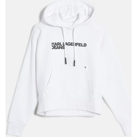 KARL LAGERFELD JEANS A2M20049 KLJ REG LOGO HOODIE Wit M EU