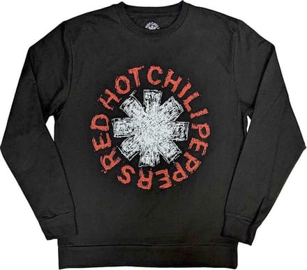 Red Hot Chili Peppers - Scribble Asterisk Sweater/trui - M - Zwart
