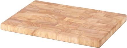 Continenta Snijplank - Rubberwood Kopshout - 30 x 21,5 x 2cm