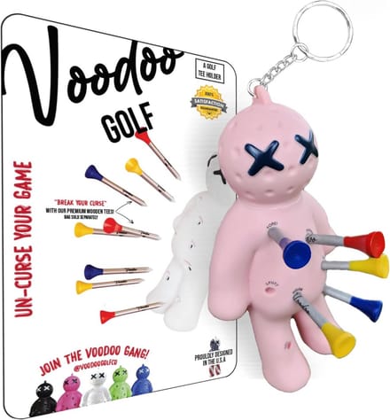 Golf Tee Houder Sleutelhanger Accessoire voor Golftas
