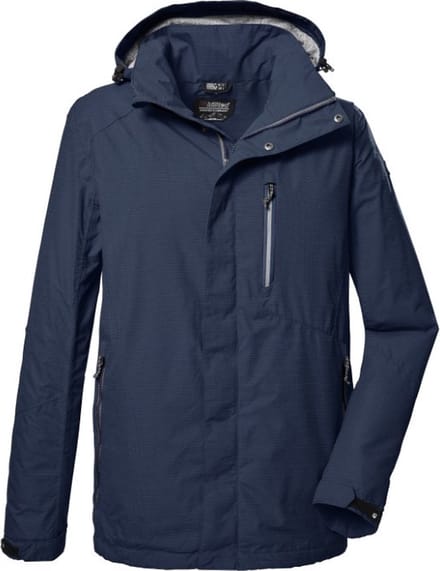 Killtec heren zomerjas - functionele jas - 41364 - blauw - Carleb - maat XXL