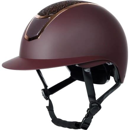 Harry's Horse - Mont Blanc Sparkle - Veiligheidshelm - Bordeaux Rosegold - 59-61