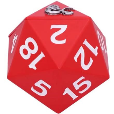 Dungeons & Dragons - D20 - beeld - opbergbox (Nemesis Now)