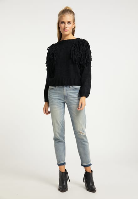 usha Jumper Dames zwart