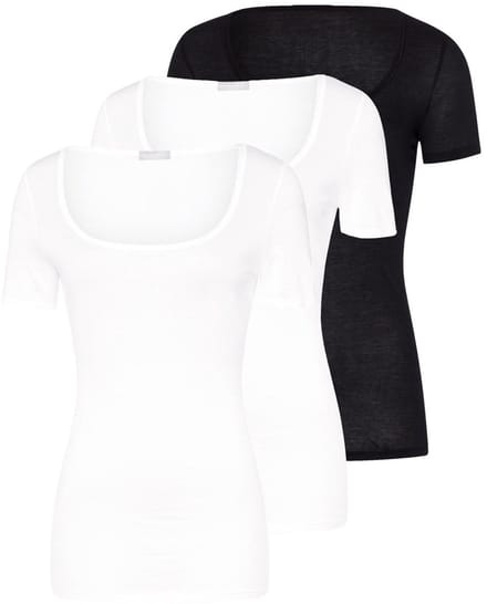 Hanro Dames onder t-shirts 3 pack Ultralight