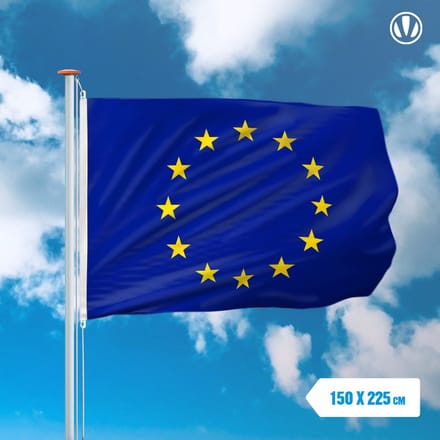 Vlag Europese Unie 150x225cm - Spunpoly