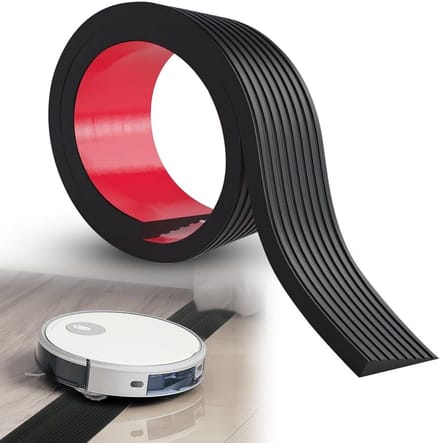 Drempelhelling 900 x 80 mm Rubber 1-3 cm Stijging 800 kg Belasting - Zwart