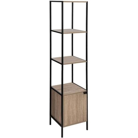 5five Aliaj Plankeenheid - MDF, 1 Deur, 5 Planken, 35 x 35 x 176 cm