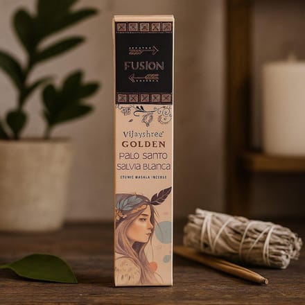 6x Bâtonnets d'Encens Palo Santo Et Sauge Blanche 15g