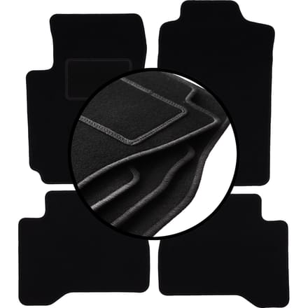 Complete set veloursmatten voor: Suzuki Grand Vitara II 3-deurs (2005-2014)