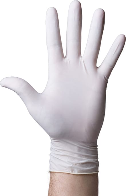 Romed latex handschoenen poedervrij XL Romed - Wit - Latex - Poedervrij