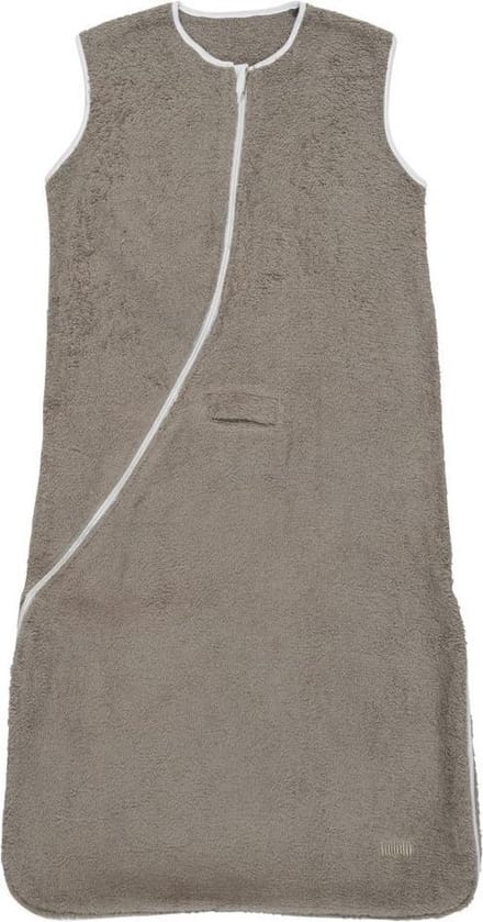 Jollein Zomerslaapzak Baby 70 cm - Taupe/Wit