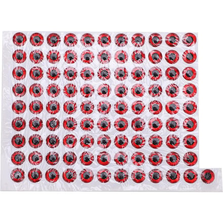 Visogensticker Vislokogen 3D holografische simulatie Kunstmatige vislokogensticker gray