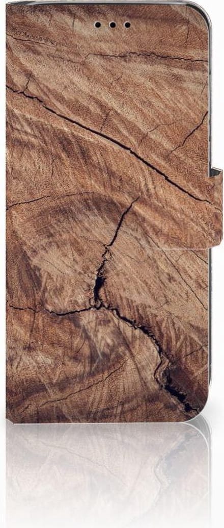 Huawei P20 Lite Book Style Case Tree Trunk