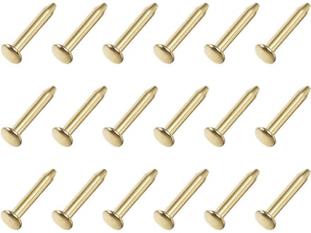 Dailygoods - Set van 200 Kleine Spijkers voor Houtbewerking - 1,2 x 6 mm