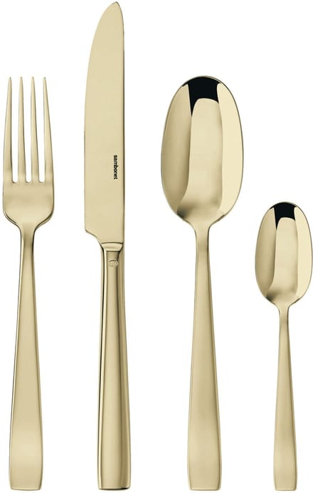 Sambonet Bestekset Flat - Champagne - 24 delig / 6 personen