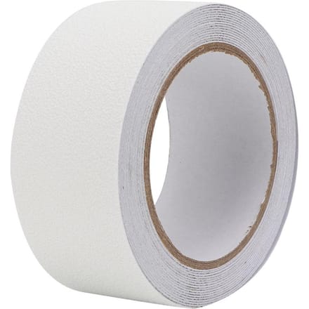 PEVAPU Rubber Antislip Tape Vloer Trap Trede Antislip Abrasieve Veiligheidsstrip 5m(Wit) wit