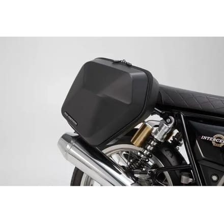 Zijdelingse bagagedrager kit SW-Motech Urban abs. 2x 16,5 l. Royal enfield interceptor/ continental