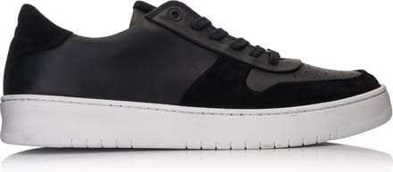 Hinson bennet sonder low sneakers heren zwart leer