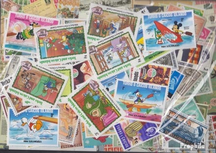 Turks- en Caicos-Eilanden: 100 Verschillende Postzegels voor Verzamelaars