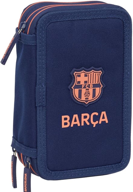 FC Barcelona Gevuld etui Score - 37 stuks - 19.5 x 12.5 x 5.5 cm - Polyester